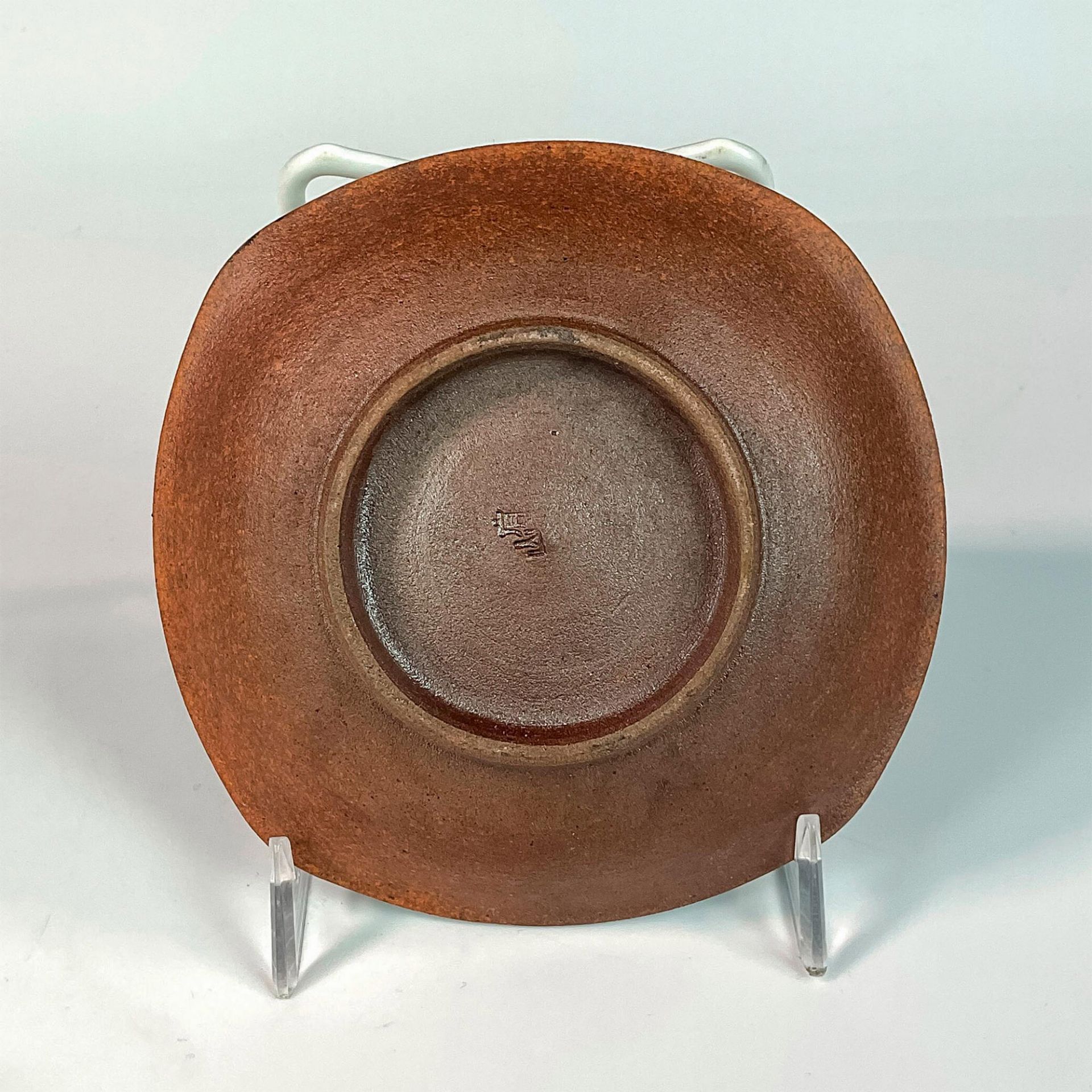 Japanese Art Pottery Dish - Bild 2 aus 2