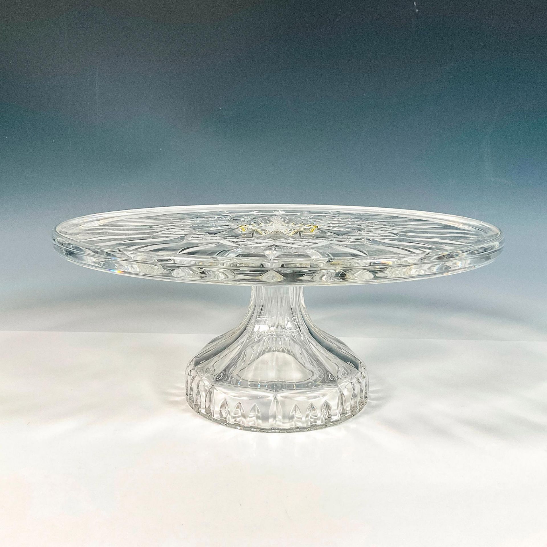 Waterford Crystal Pedestal Cake Stand, Lismore - Bild 2 aus 4