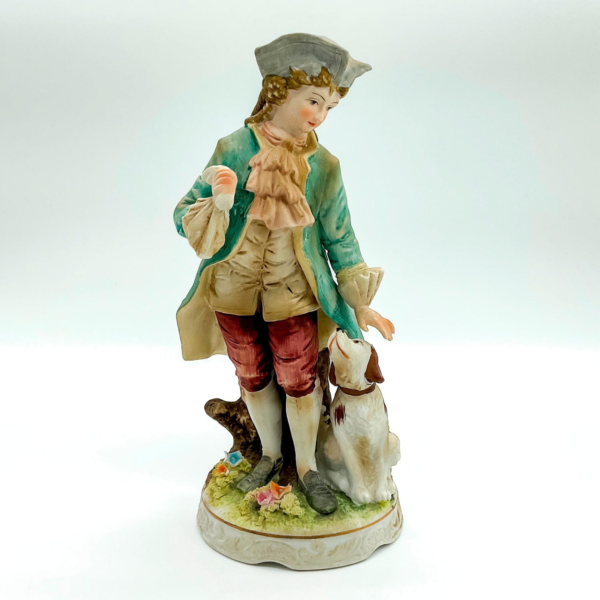 Classic Gallery Collection Figurine, Man With Dog C6639