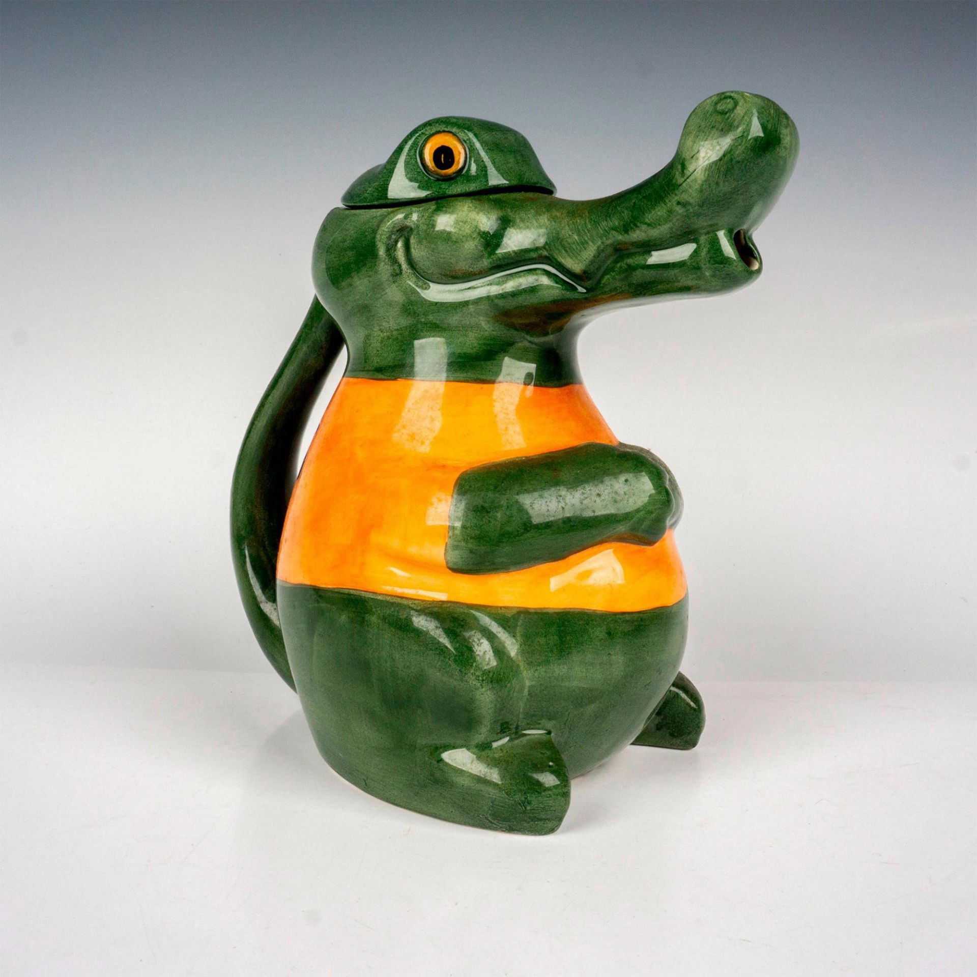 Carlton Ware Lidded Teapot, Gator - Bild 2 aus 4