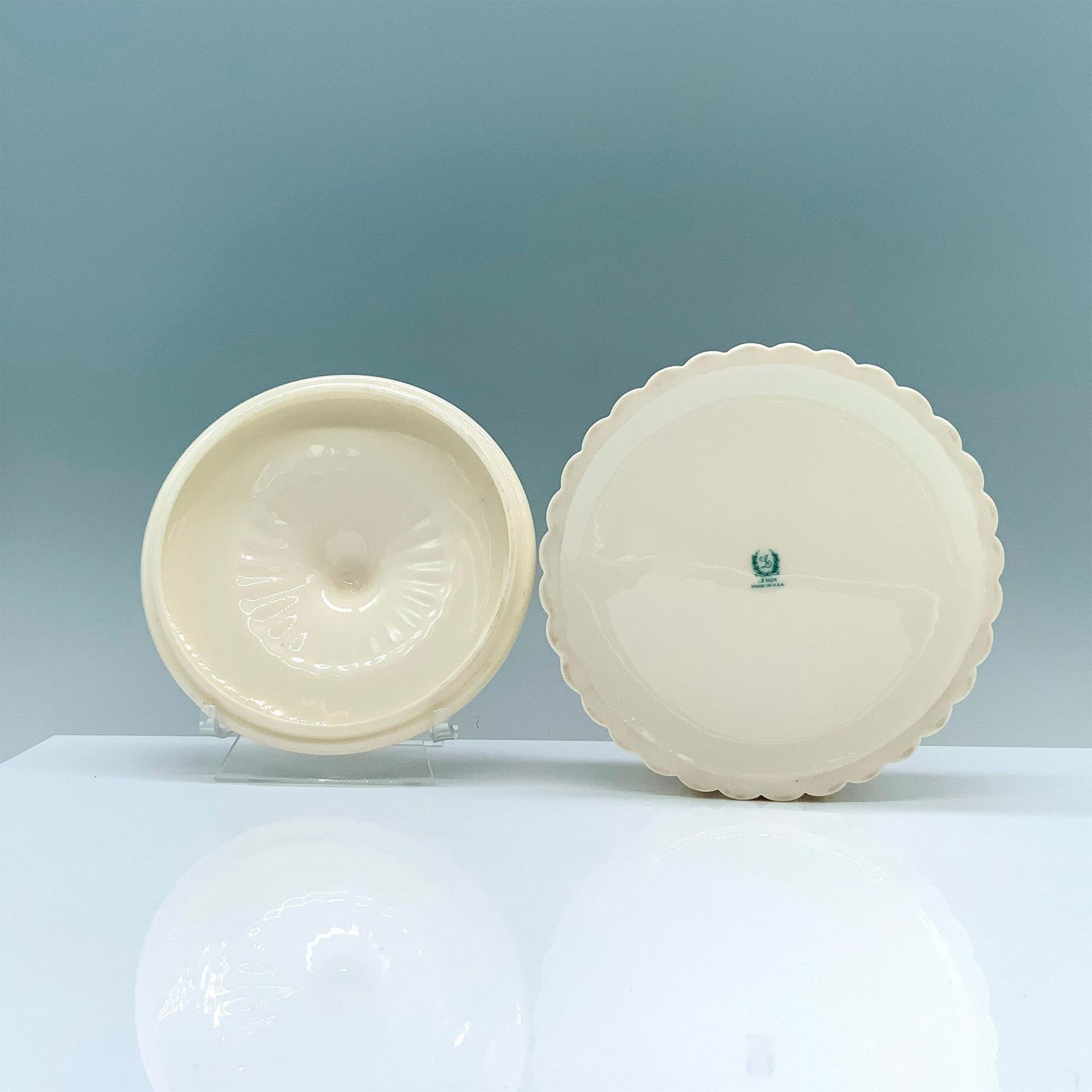 Lenox Porcelain Bowl with Lid - Bild 3 aus 3