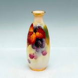 Royal Worcester Bud Vase, Berries and Flowers