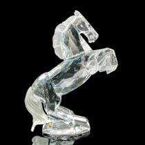 Swarovski Crystal Figurine, White Stallion Rearing