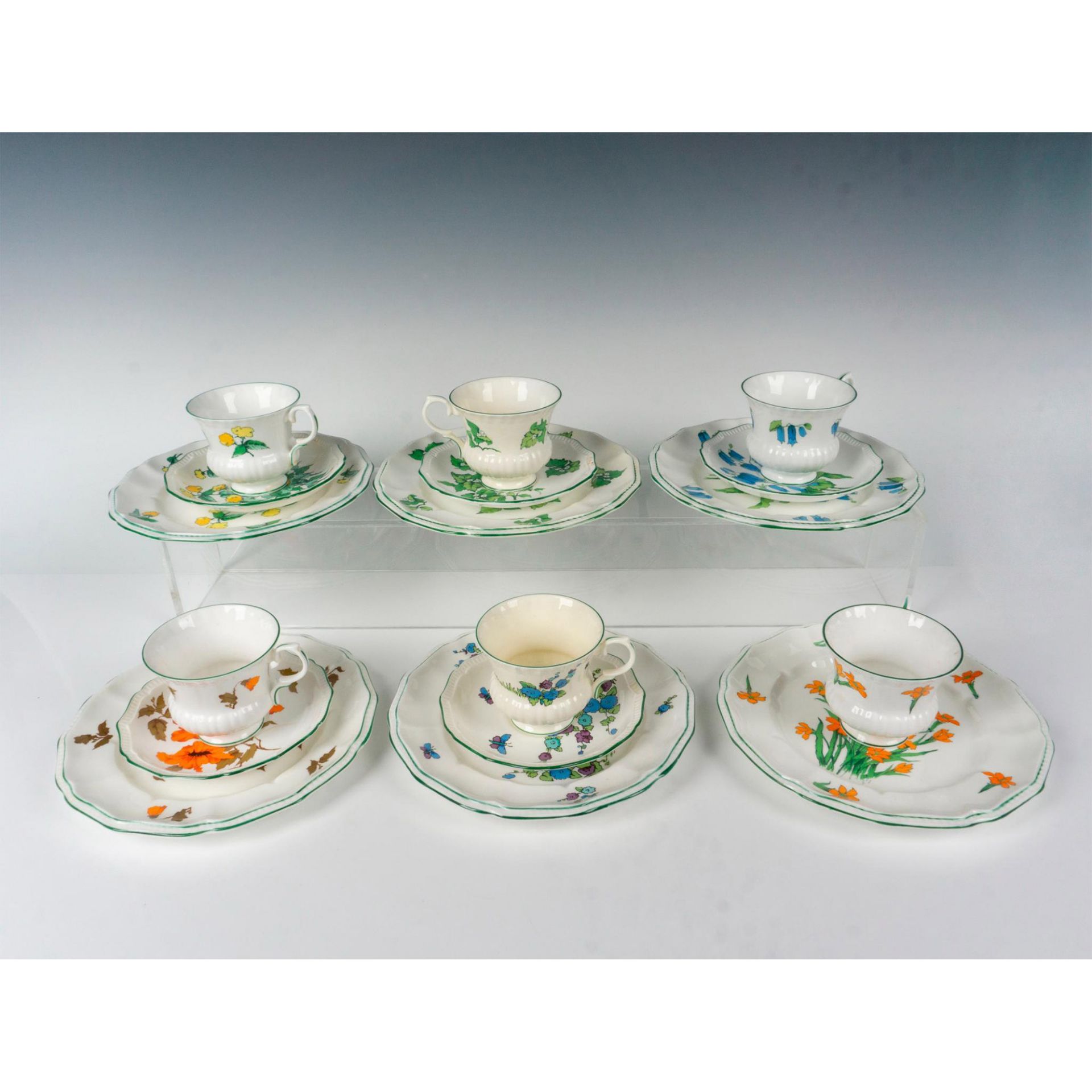 Vintage Crown Staffordshire Bone China Tableware