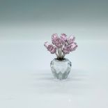 Swarovski Crystal Figurine, A Dozen Pink Roses