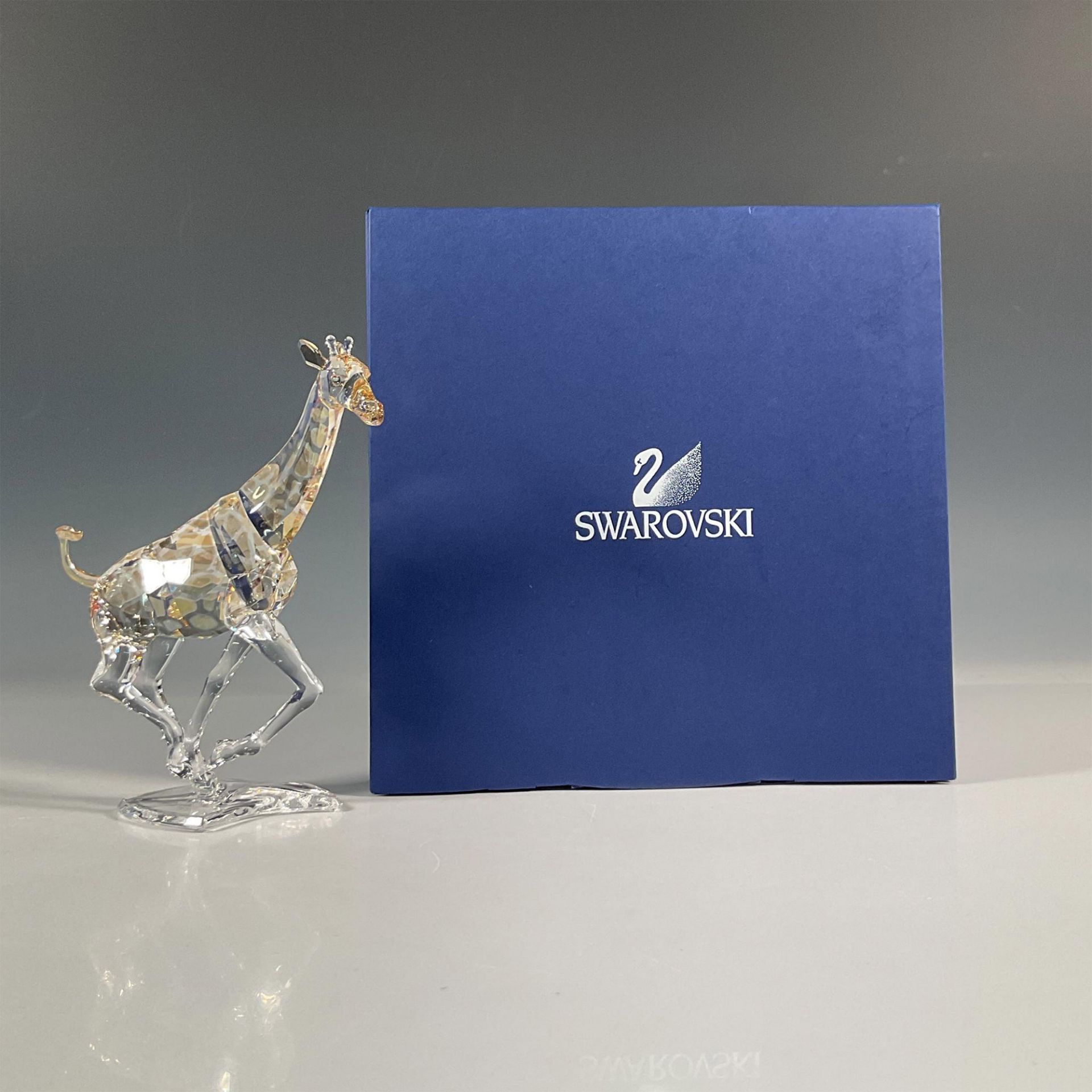 Swarovski Crystal Figurine, Running Giraffe - Image 2 of 6