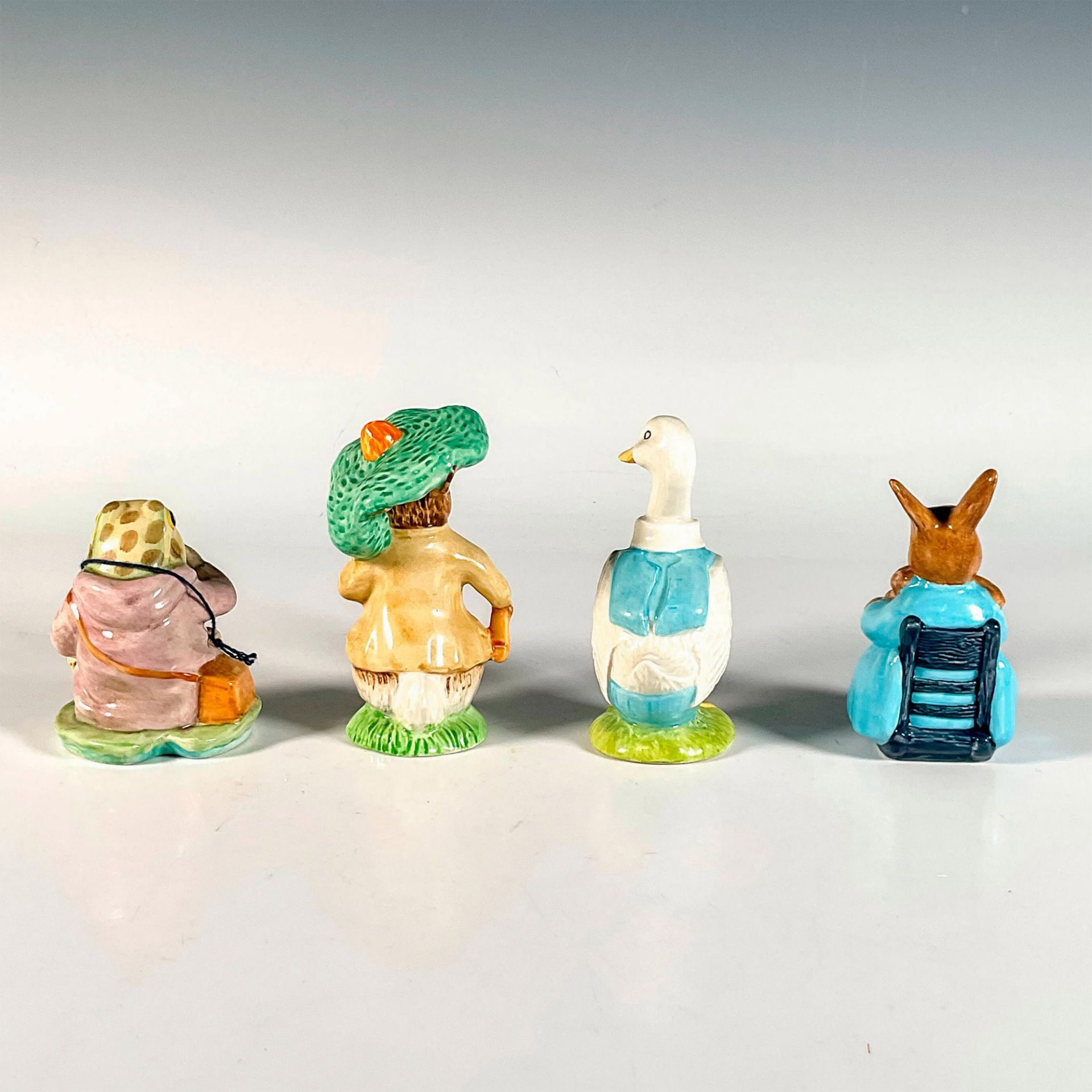 4pc Beatrix Potter Peter Rabbit Figurines - Image 4 of 5