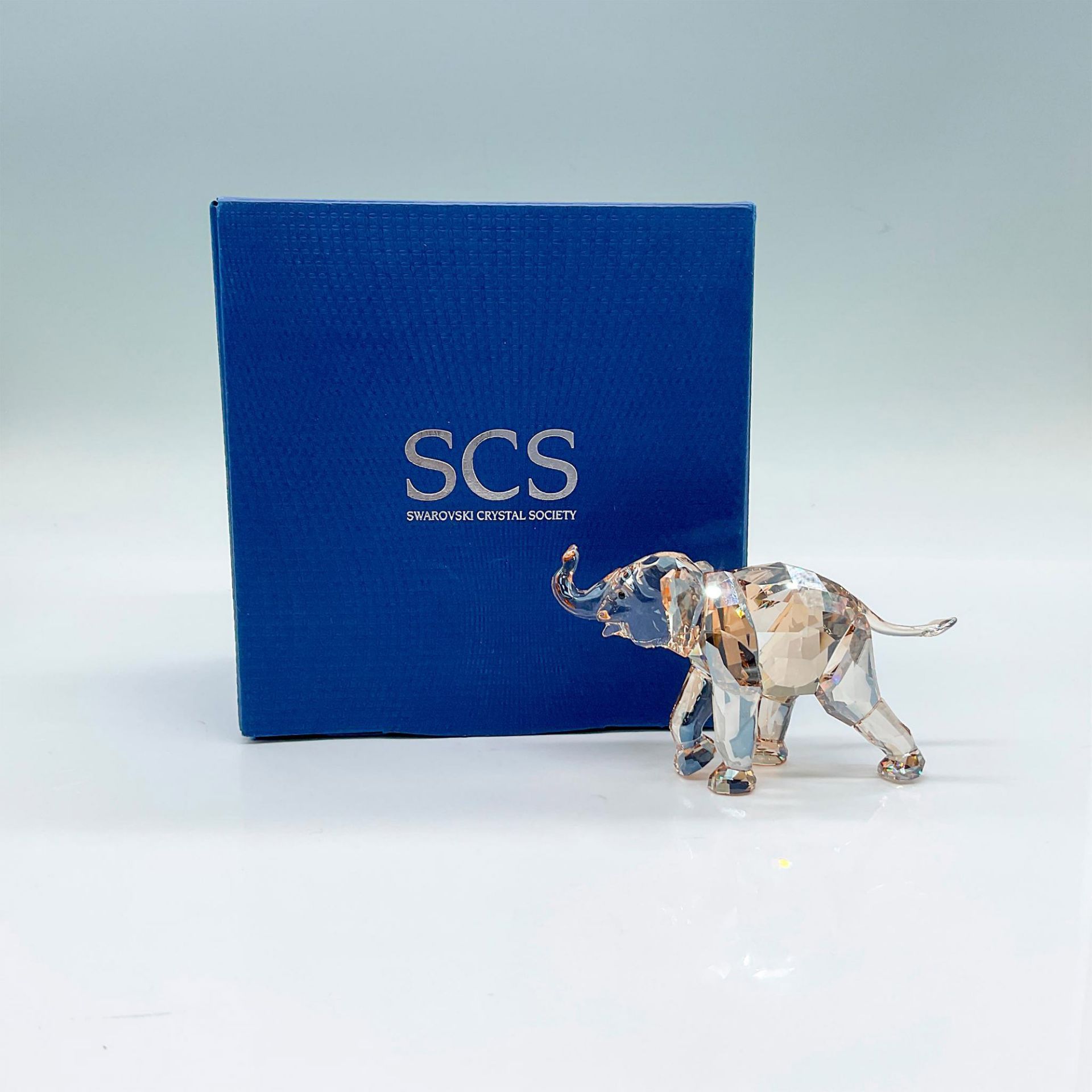 Swarovski Crystal Society Figurine, Young Elephant - Image 2 of 3