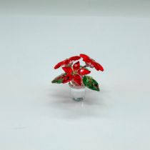 Swarovski Crystal Figurine, Poinsettia