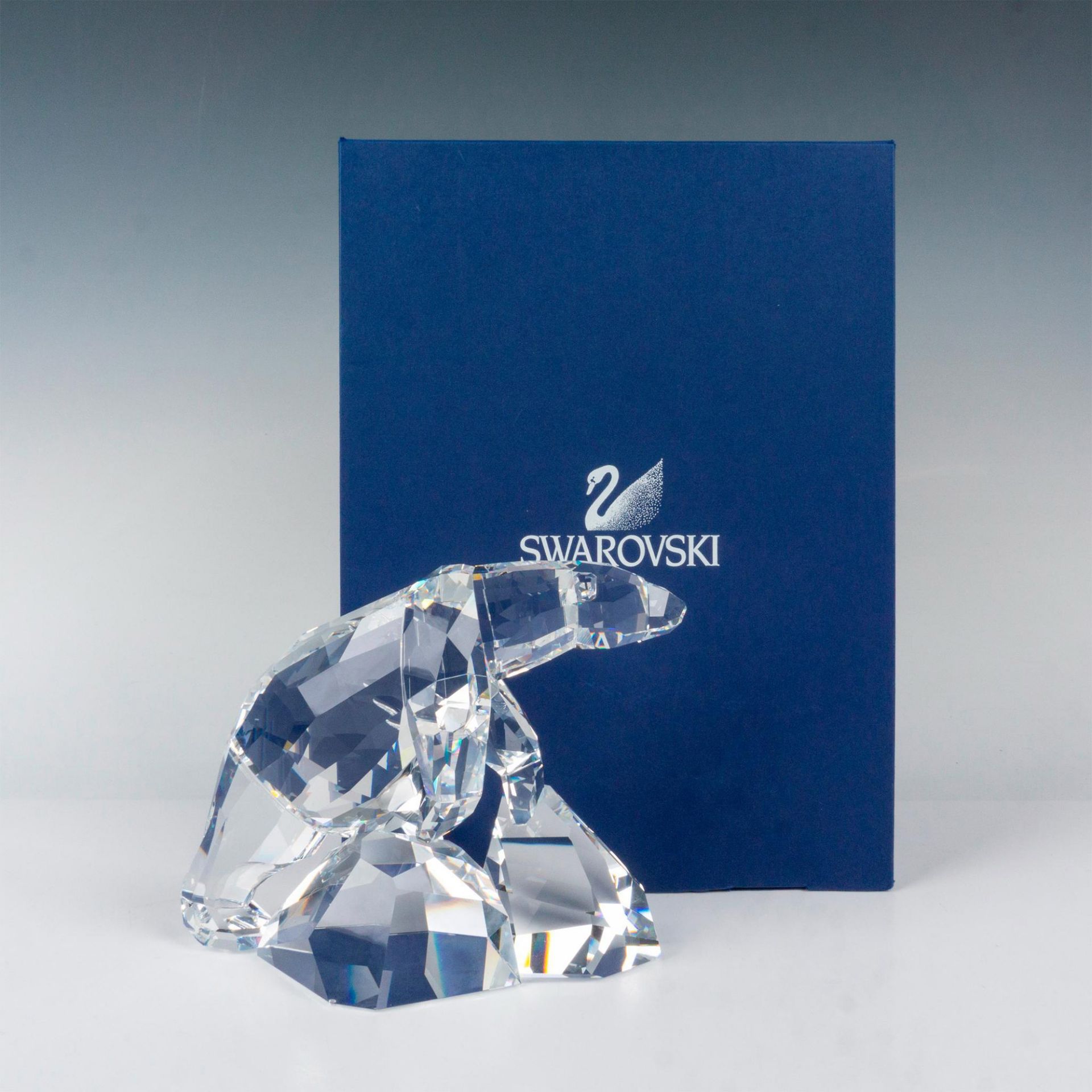Swarovski Crystal Figurine, Nanuc Polar Bear - Image 4 of 4