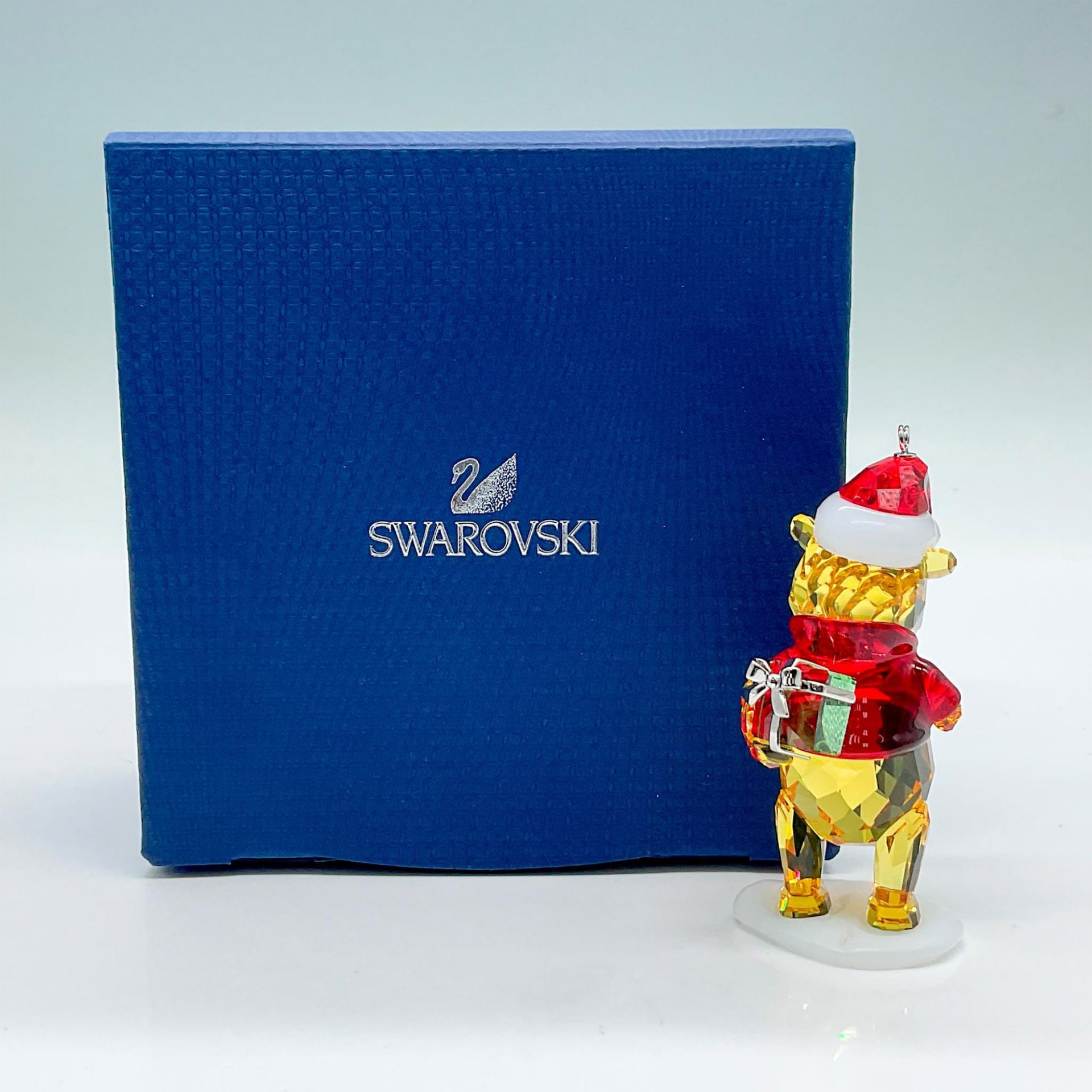 Swarovski Crystal Disney Ornament, Christmas Winnie The Pooh - Bild 2 aus 3
