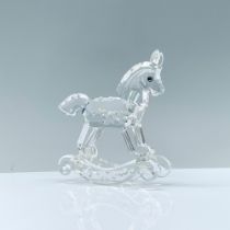 Swarovski Crystal Figurine, Rocking Horse