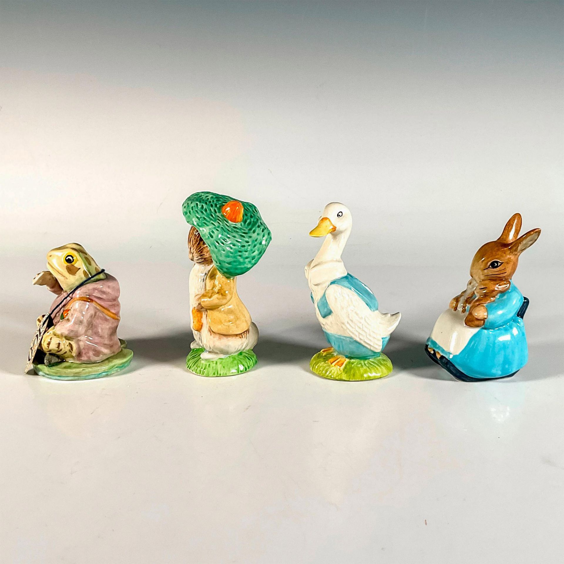 4pc Beatrix Potter Peter Rabbit Figurines - Image 3 of 5