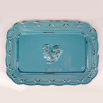 Lenox Provincal Garden Blue Rectangular Platter Tray