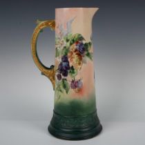 American Belleek Porcelain Tall Tankard, Blackberry