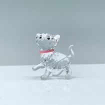 Swarovski Crystal Figurine, Pink Collar Kitten