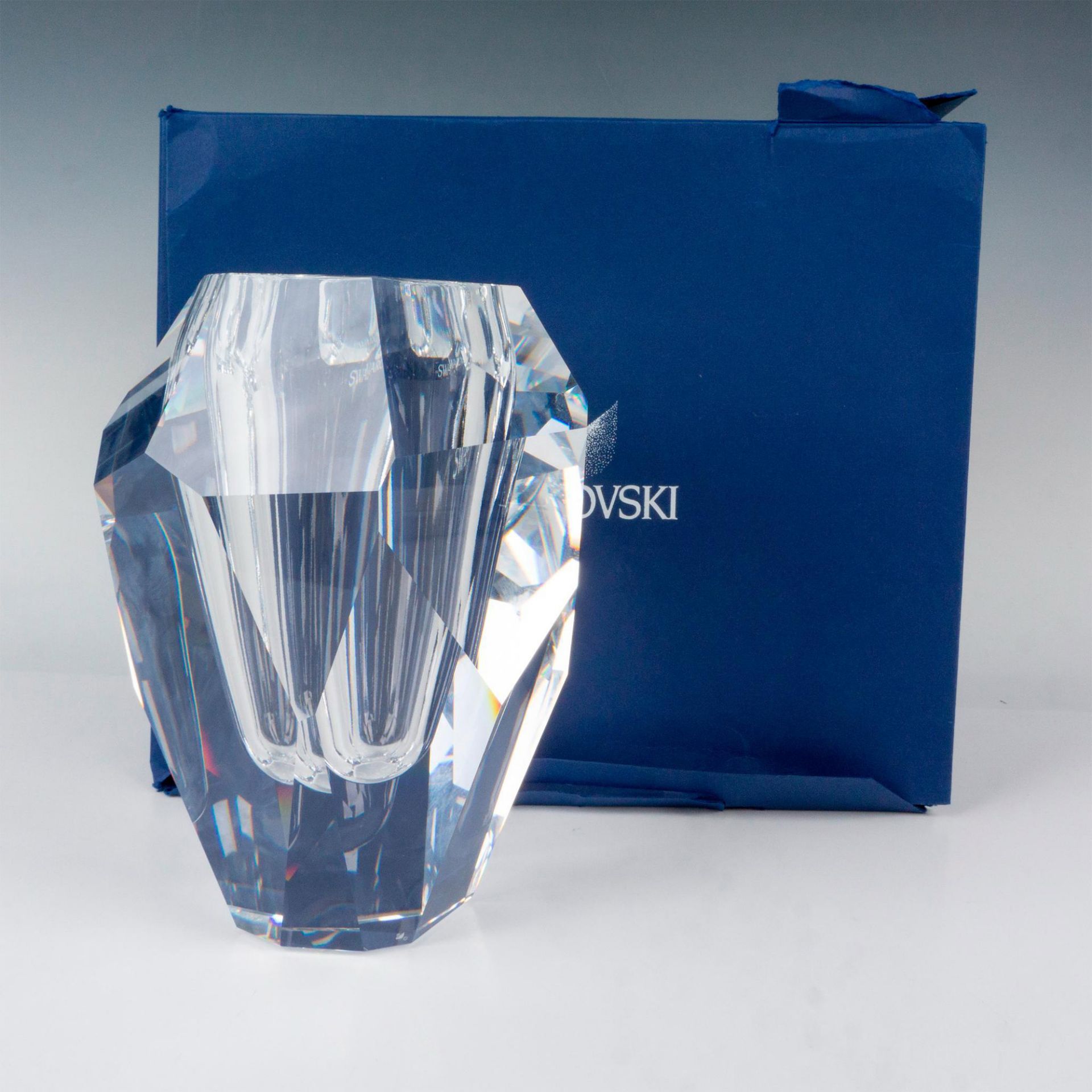 Swarovski Crystal Vase, Silex - Image 4 of 4