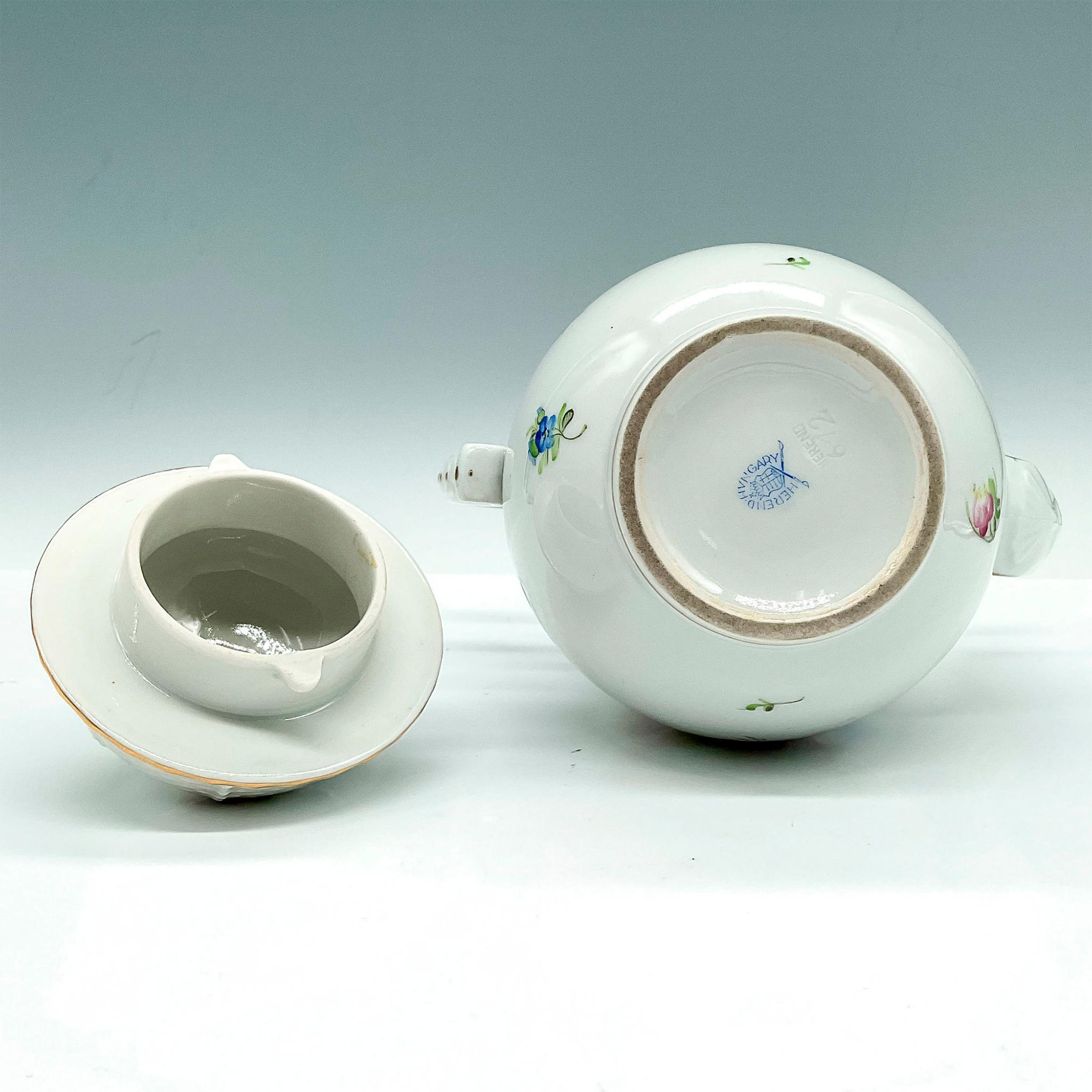 Herend Porcelain Coffee Pot - Image 3 of 3