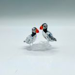 Swarovski Crystal Figurine, Puffins