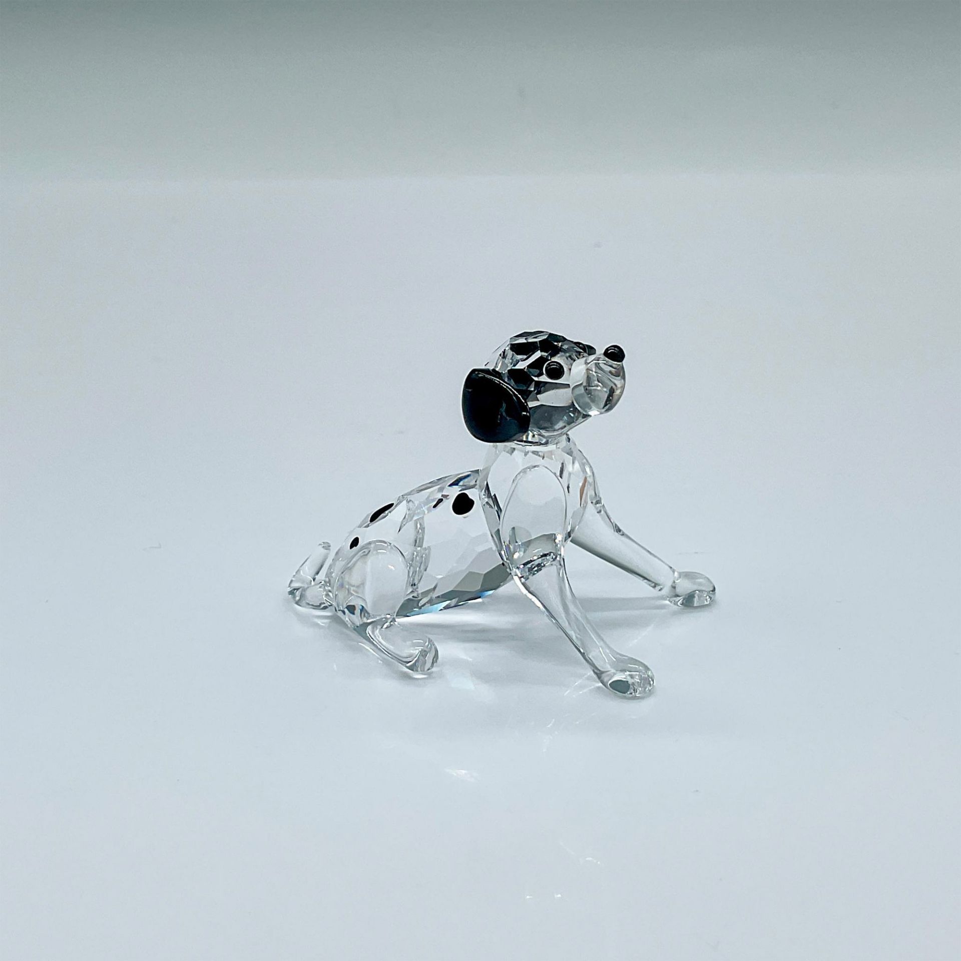 Swarovski Crystal Figurine, Dalmatian Puppy Sitting