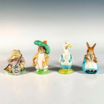 4pc Beatrix Potter Peter Rabbit Figurines