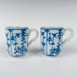 Pair of Sontag and Sons Porcelain Demitasse Cups