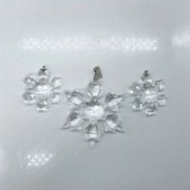 Swarovski Crystal 2010 Christmas Ornament Set