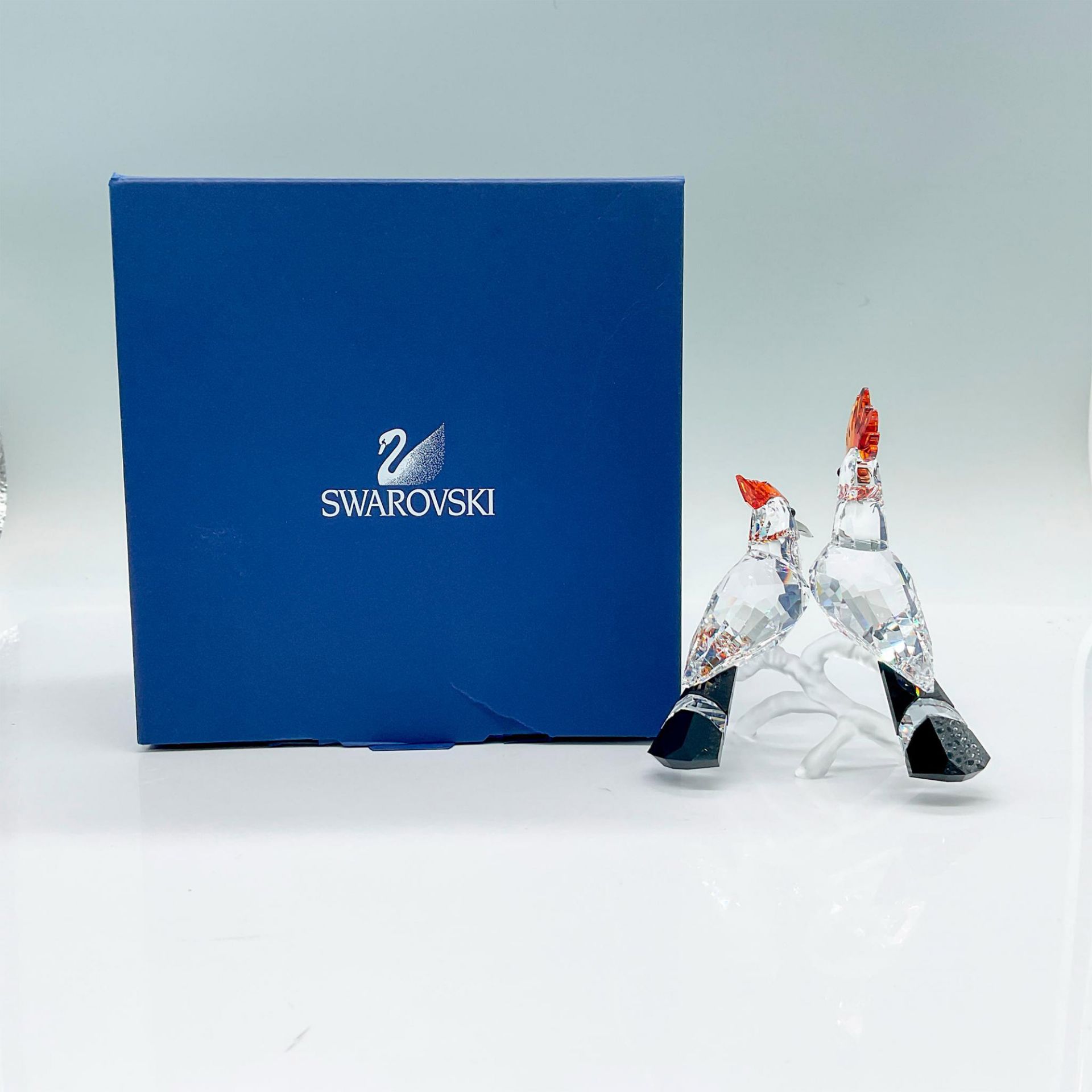 Swarovski Crystal Figurine, Hoopoes - Image 2 of 3