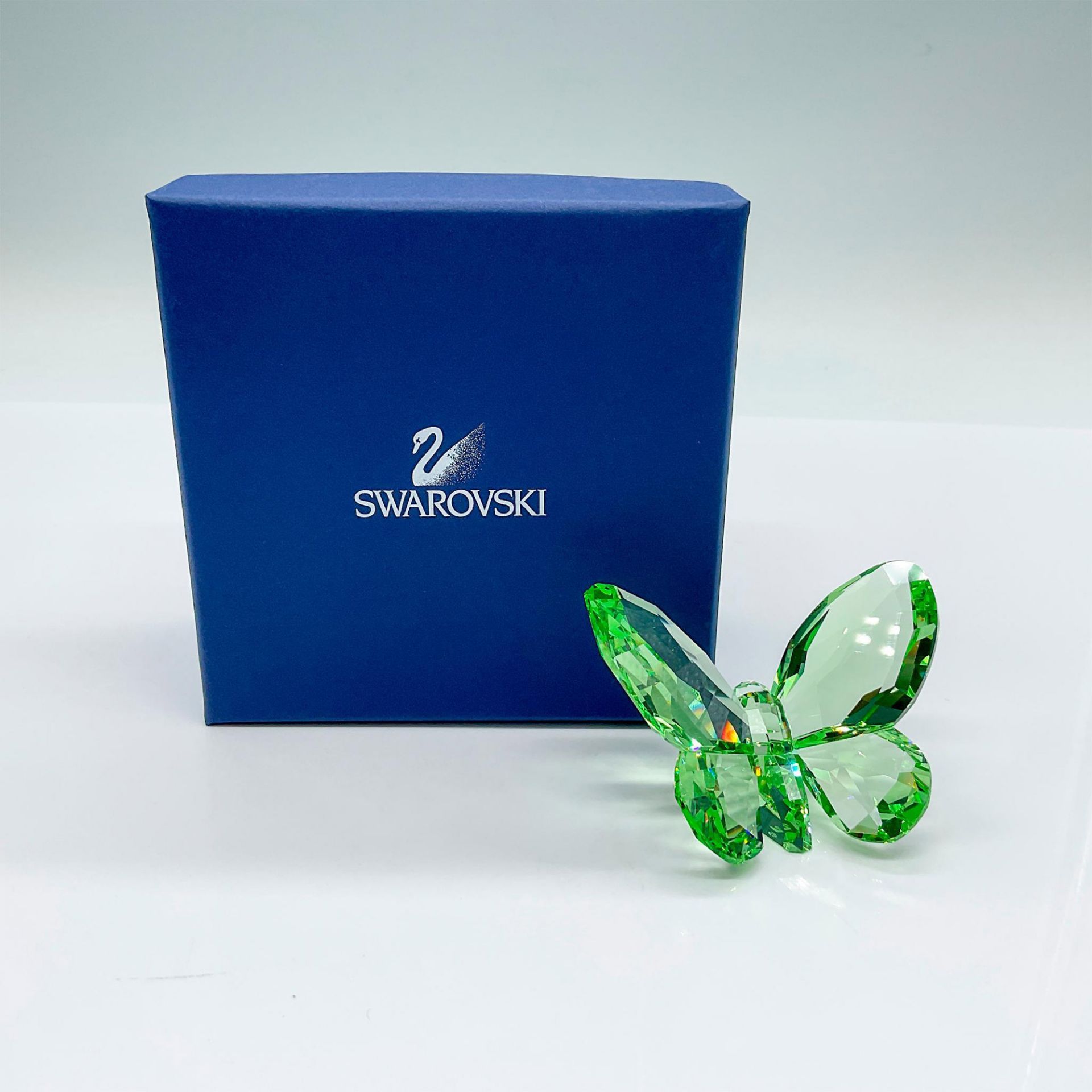 Swarovski Crystal Figurine, Brilliant Butterfly Peridot - Image 2 of 3