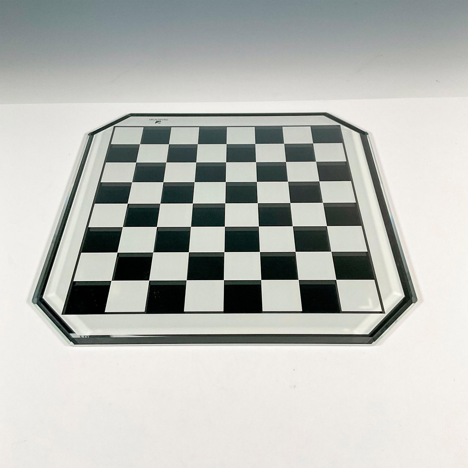 33pc Swarovski Silver Crystal Chess Set - Bild 3 aus 5