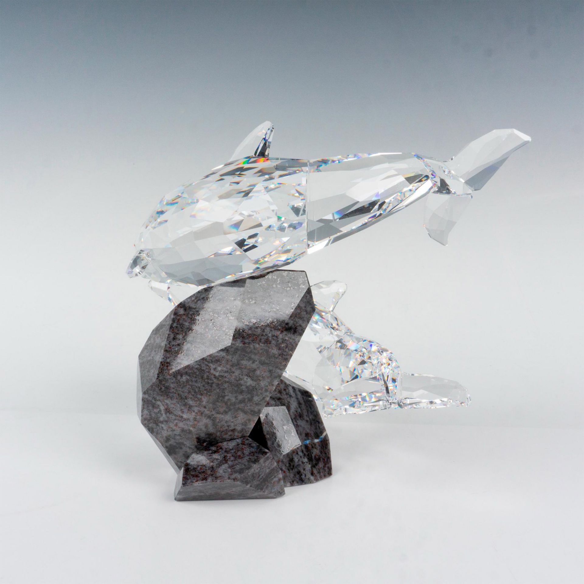 Swarovski Crystal Figurine, Dolphins - Image 2 of 4