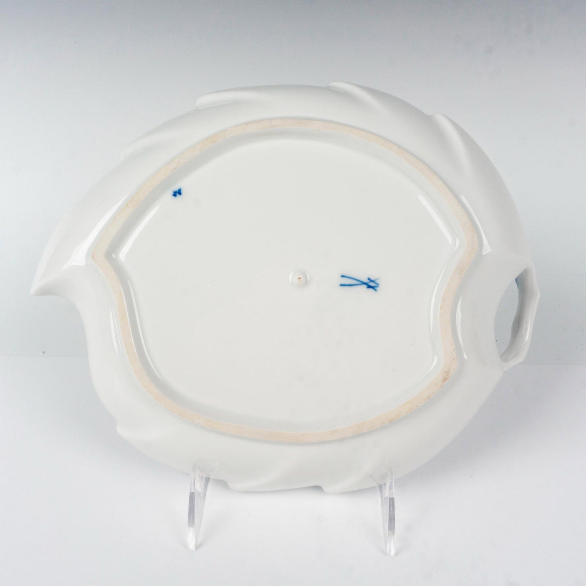 Meissen Porcelain Leaf Dish, Blue Onion - Bild 3 aus 3