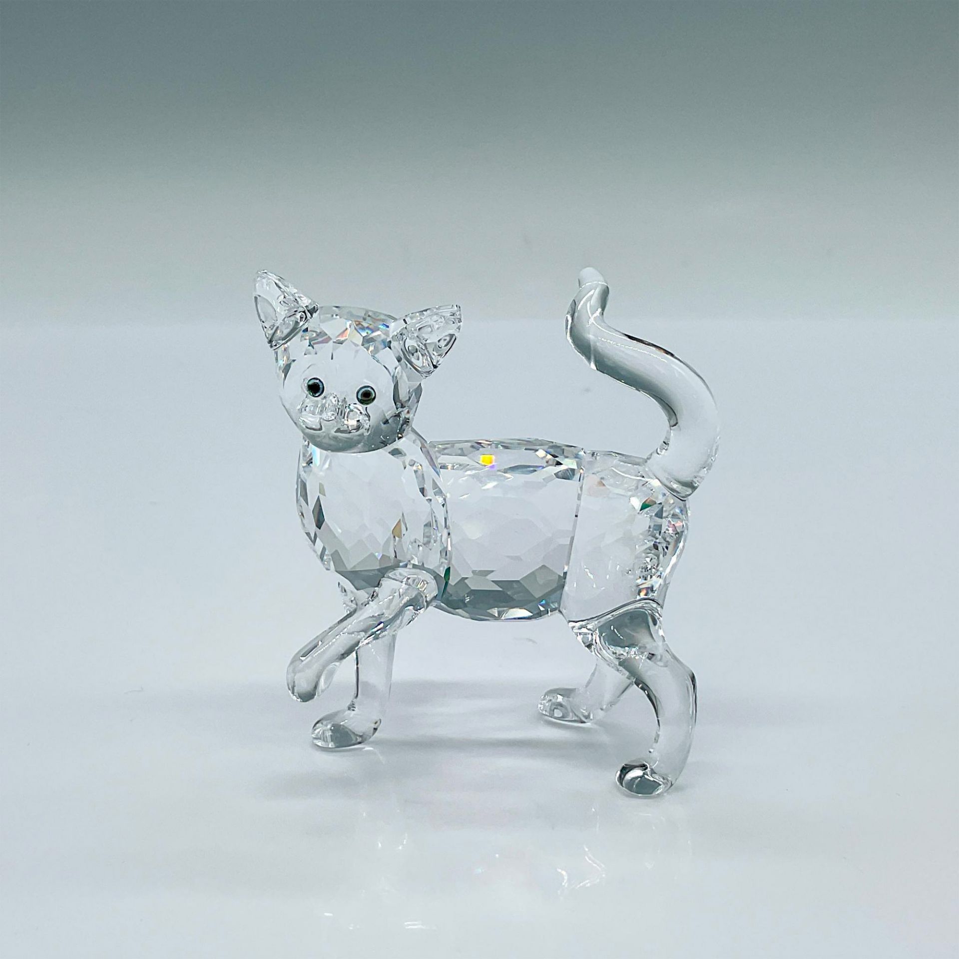 Swarovski Crystal Figurine, Cat Mother