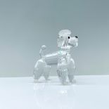 Swarovski Crystal Figurine, Standing Poodle