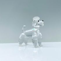 Swarovski Crystal Figurine, Standing Poodle