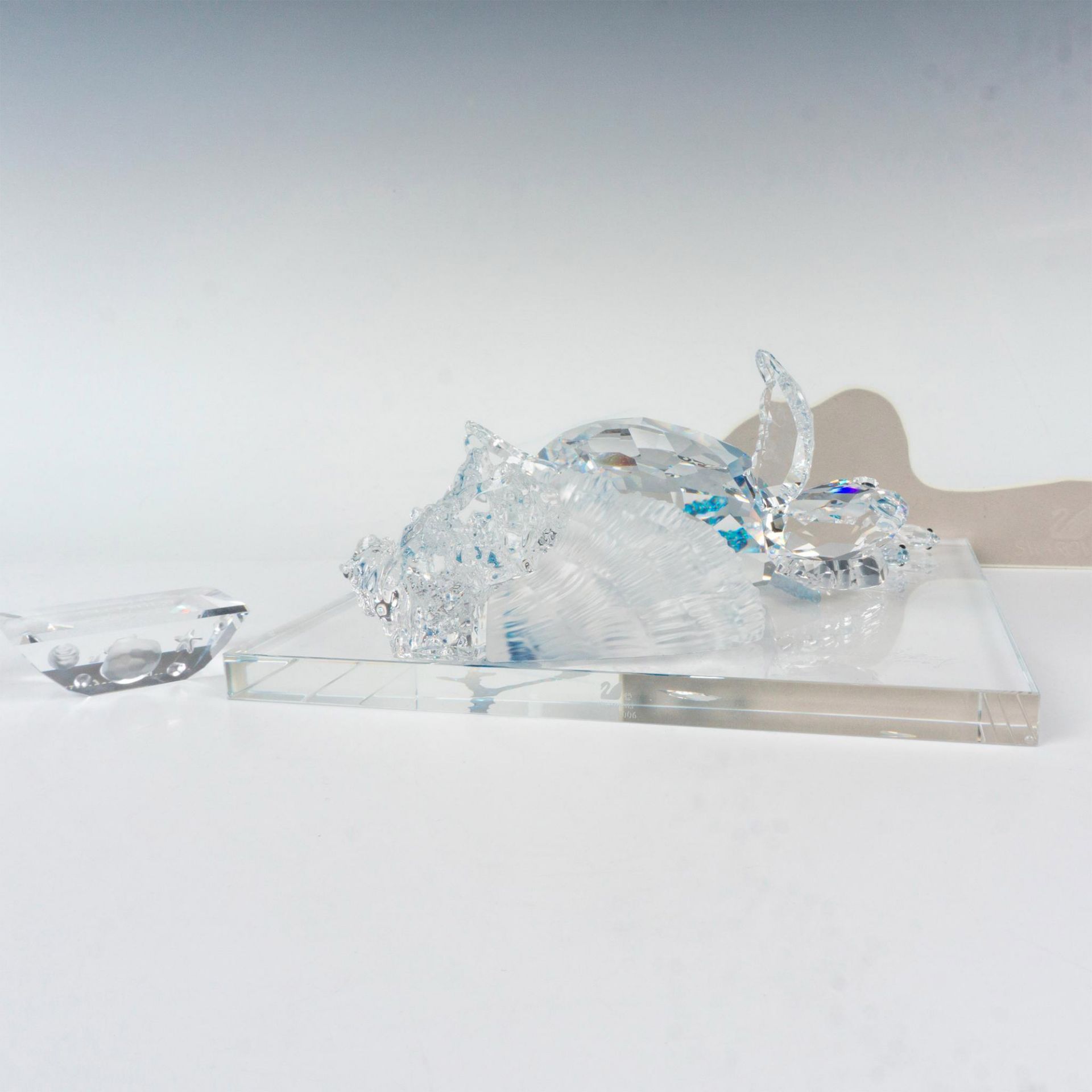 2pc Swarovski Crystal Figurine, Wonders of the Sea Eternity - Image 3 of 4