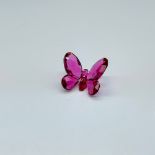 Swarovski Crystal Magenta Butterfly Figurine