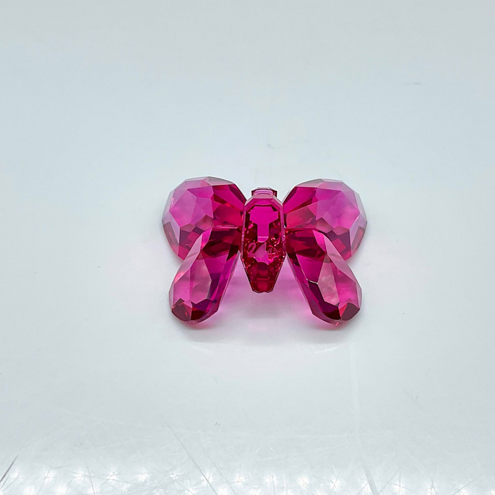Swarovski Crystal Magenta Butterfly Figurine - Image 3 of 3