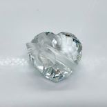 Swarovski Silver Crystal Paperweight, Sweetheart