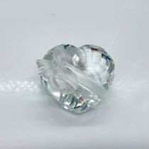 Swarovski Silver Crystal Paperweight, Sweetheart