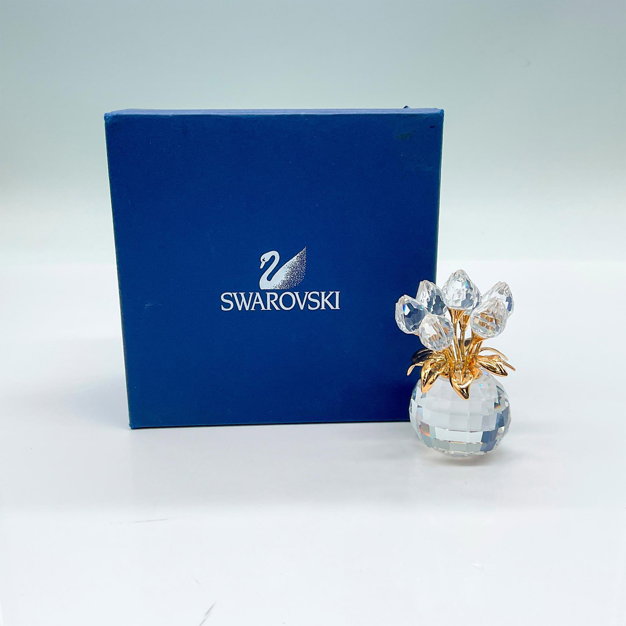 Swarovski Crystal Figurine, Tulips Gold - Image 2 of 3