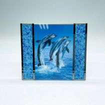 Swarovski Crystal Medium Picture Frame, Starlet Blue