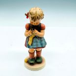 Goebel Hummel Porcelain Figurine, A Stitch In Time
