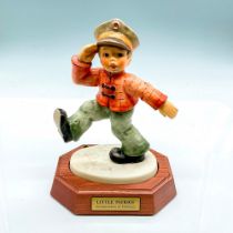 Goebel Hummel Porcelain Figurine and Base, Little Patriot