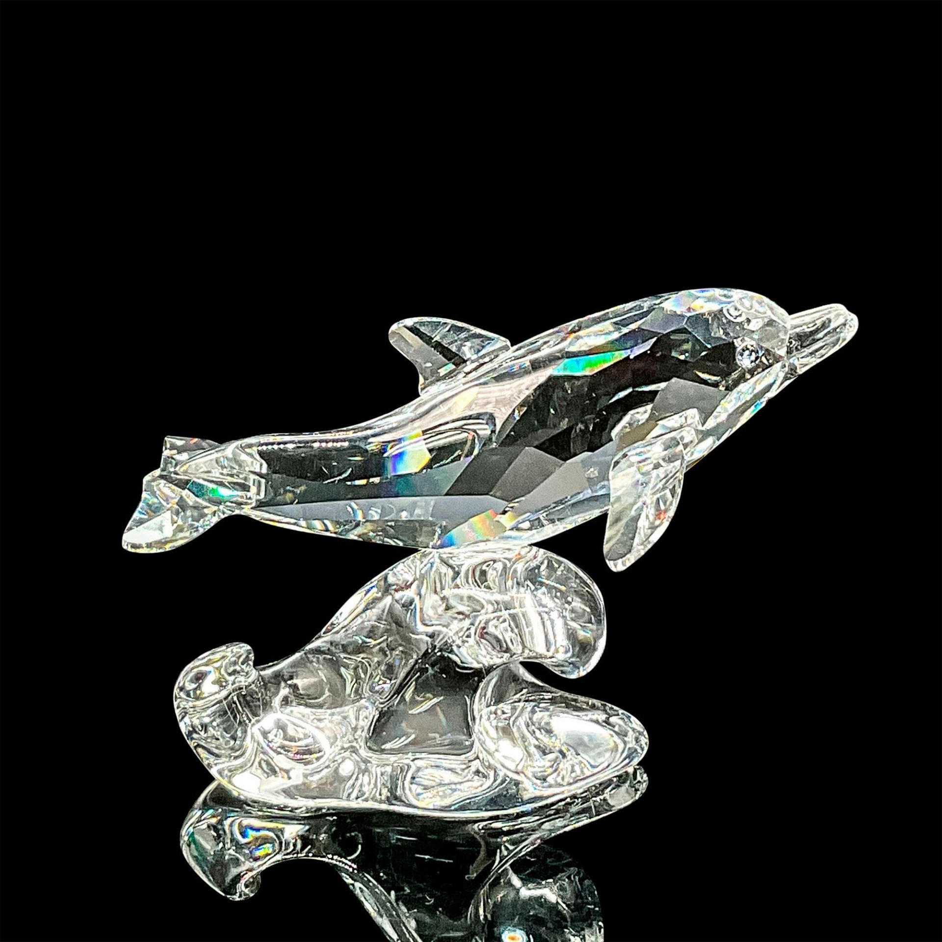 Swarovski Crystal Figurine, Baby Dolphin - Image 2 of 4