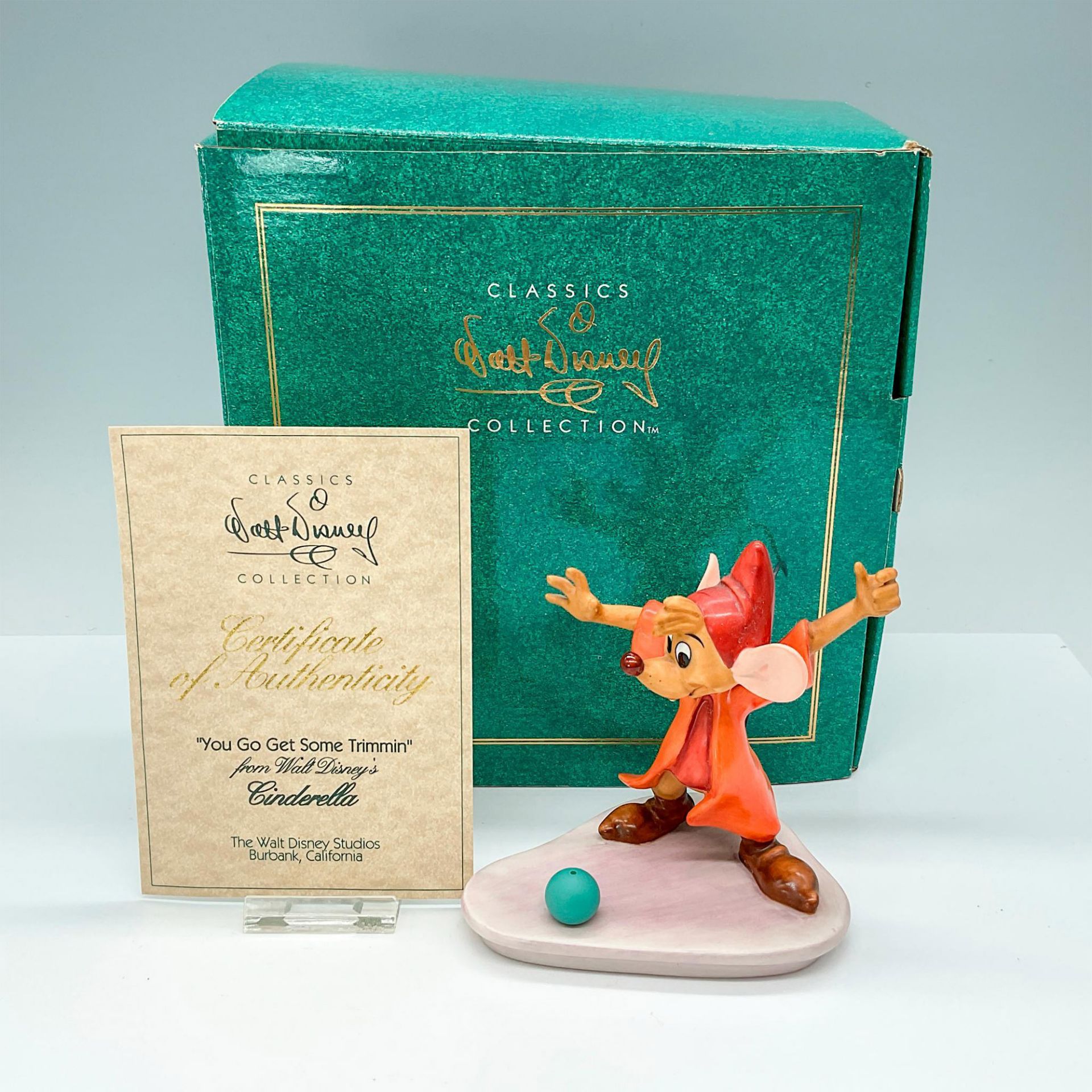 Walt Disney Classics Collection Figurine, Jaq - Image 4 of 4