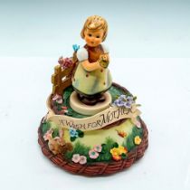 2pc Goebel Hummel Porcelain Figurine and Music Box