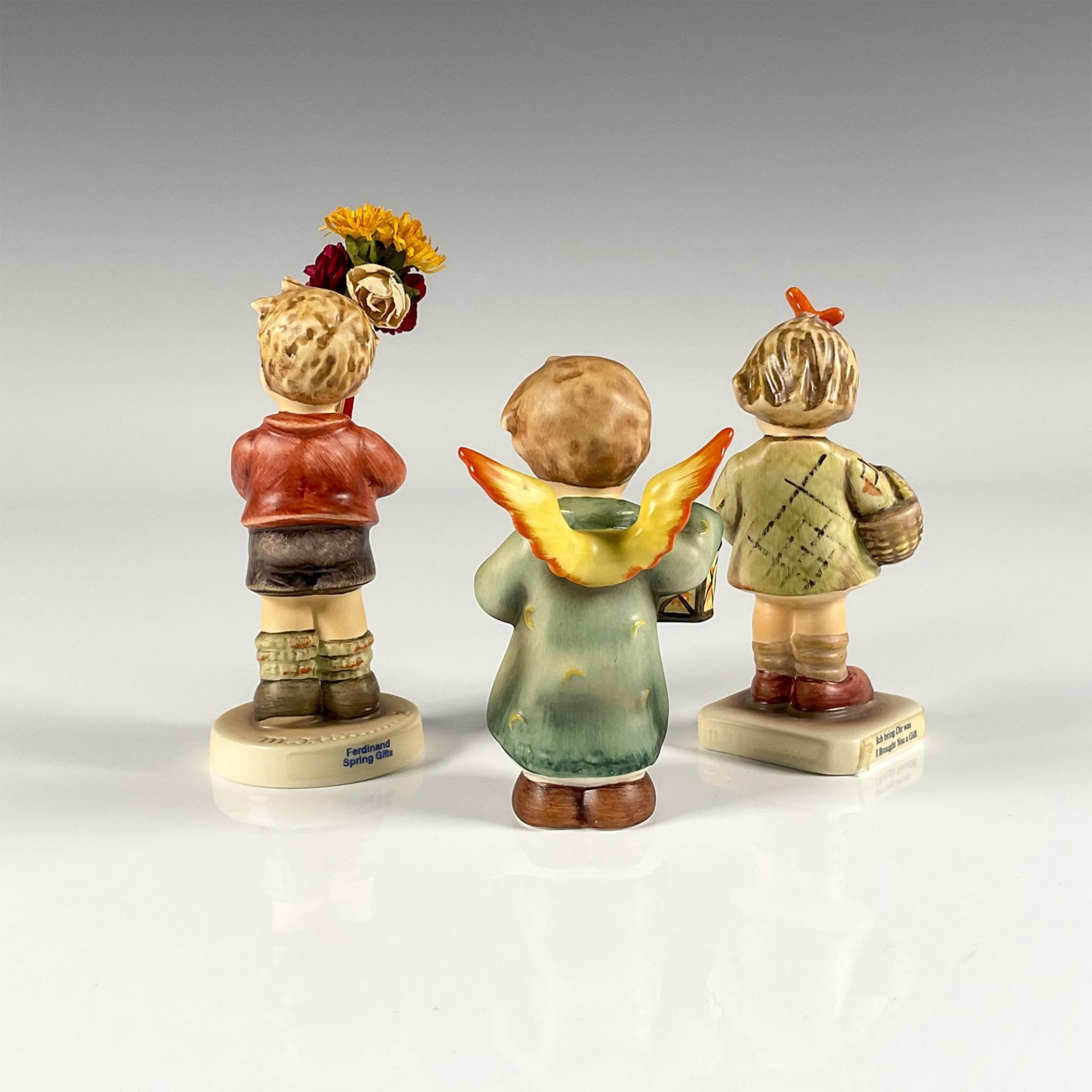 3pc Goebel Hummel Porcelain Figurines - Image 2 of 3