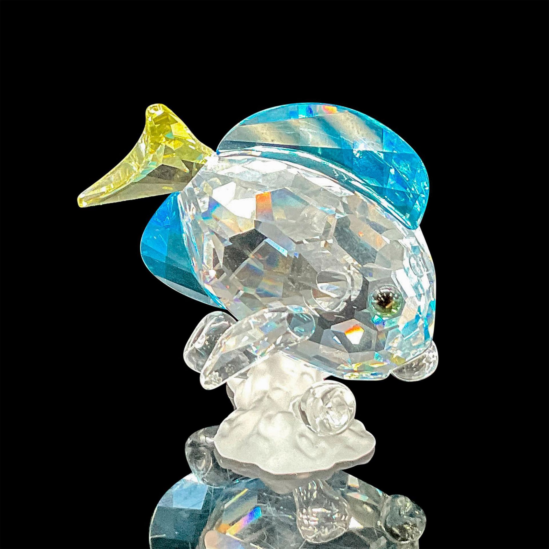 Swarovski Crystal Figurine, Blue Tang Fish