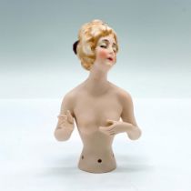 German Art Deco Beauty Half Doll Pin Cushion